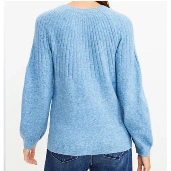 LOFT Jeweled Button Trim Sweater Size M - Picture 9 of 10